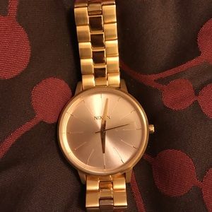 Nixon Kensington Gold Watch